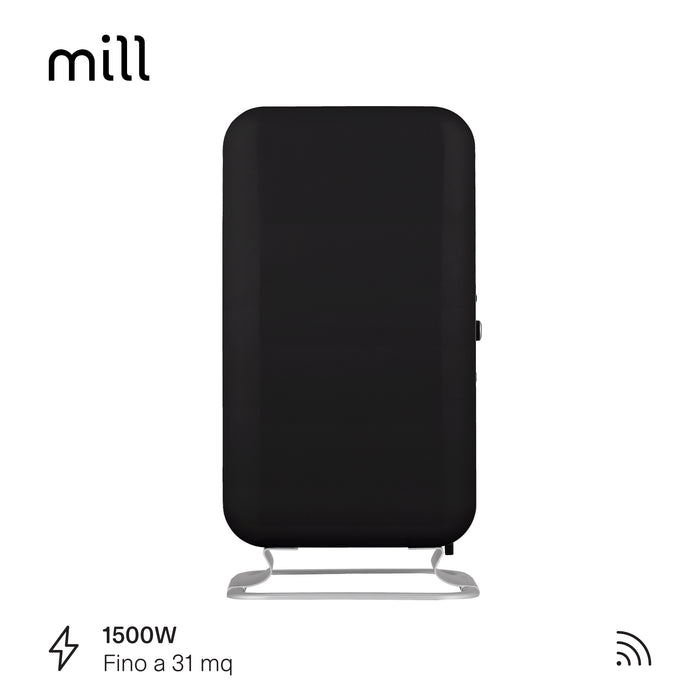 Radiatore a Olio Mill Gentle Air 1500 W Wi-Fi Nero – OIL1500WIFI3BLACK