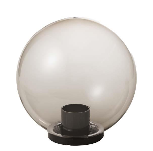 Lampada a Globo per Esterno Mareco Luce Ø40 E27 Fumé