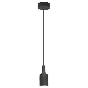 Filo di Sospensione con Rosone e Portalampada E27 Duralamp Bianco/Cromo/Rame/Nero