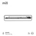 Termoconvettore Mill Invisible Gen 4 2000 W con Piedini Integrati – PA2000WIFI4A