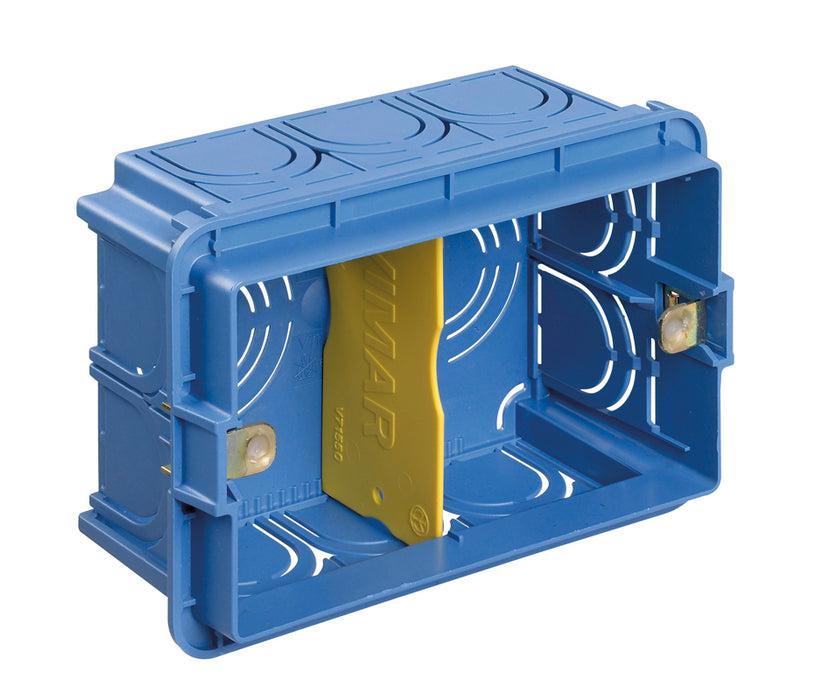 SCATOLA DA INCASSO RETTANGOLARE UNIFICATA 3/4/6 MODULI PER PARETI IN MURATURA VIMAR