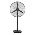 Ventilatore a piantana in metallo DCG VE1960 nero, Ø 66 cm 130 W con base tonda