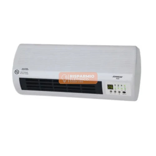 Termoventilatore da Parete Johnson Wall 2000W Bianco