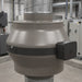 Aspiratore centrifugo assiale Vortice CA 250 MD E, dettaglio della cassa e della morsettiera