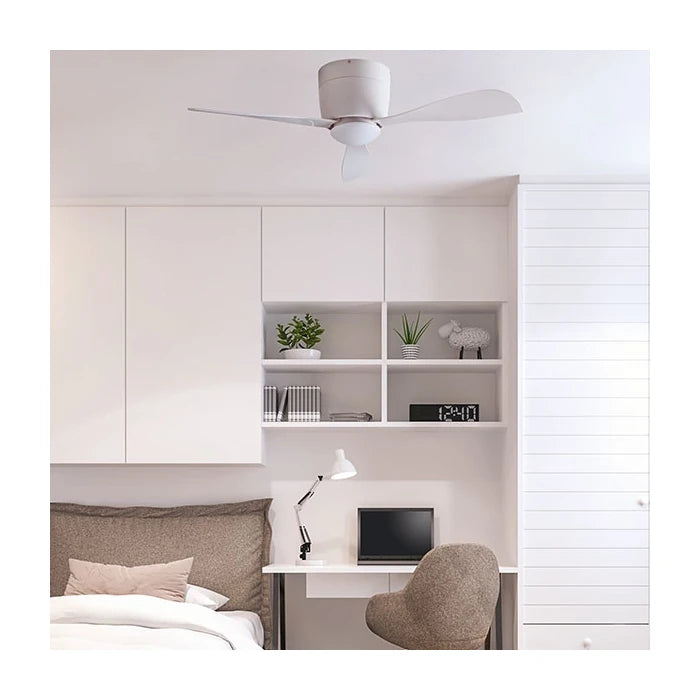 VENTILATORE DA SOFFITTO BORA – Ø98,8 CM, LUCE LED 18W,