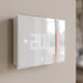 Termostato Connesso Bticino Netatmo Smarther2 da Incasso Bianco, dettaglio del display e della linea rossa