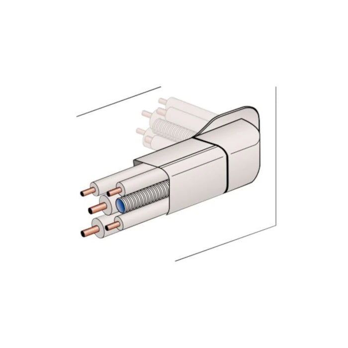 CURVA A MURO PER CANALINA  80X60 | 90X65 | 125X75