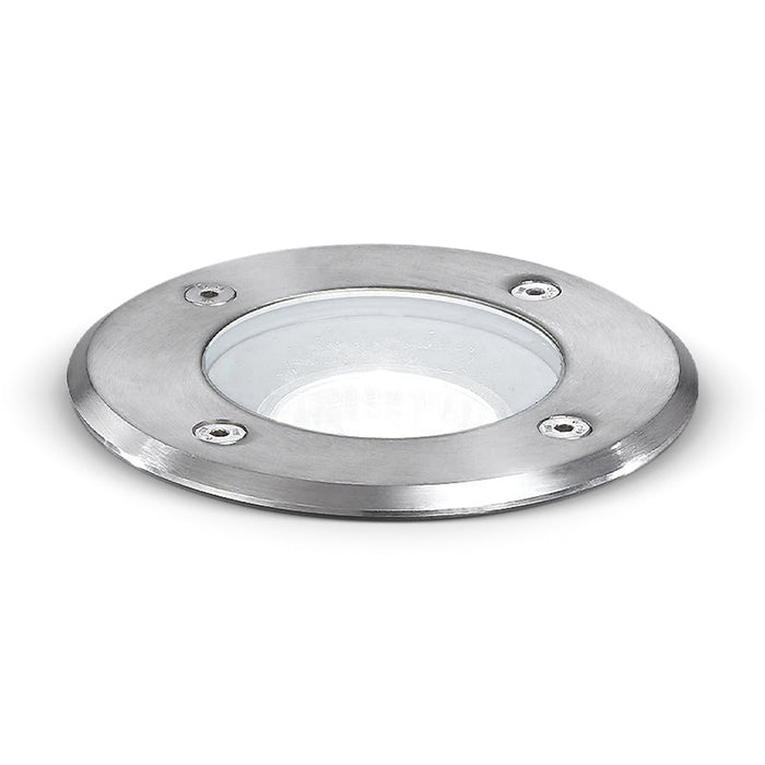 Gea Luce GES260 faretto orientabile da incasso esterno GU10 IP67 carrabile alluminio acciaio