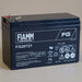 Batteria al Piombo Fiamm 12V 7,2Ah 151x65x95 mm, dettaglio dell etichetta FIAMM FG20721