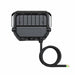 Proiettore LED da Esterno Ledvance Floodlight Gen 4 8W 1200lm IP66 – FL 10 — nero, vista posteriore con dissipatore