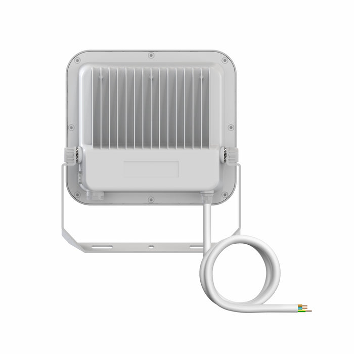 Proiettore LED da Esterno Ledvance Floodlight Gen 4 69W 10000lm IP66 – FL 100 — bianco, vista posteriore con dissipatore