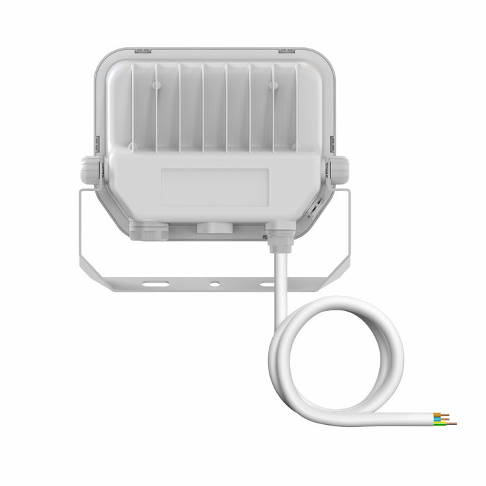 Proiettore LED da Esterno Ledvance Floodlight Gen 4 17W 2400lm IP66 – FL 20 — bianco, vista posteriore con dissipatore
