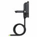Proiettore LED da Esterno Ledvance Floodlight Gen 4 17W 2400lm IP66 – FL 20 — nero, vista di profilo con staffa e cavo