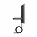 Proiettore LED da Esterno Ledvance Floodlight Gen 4 133W 20000lm IP66 – FL 200 — nero, vista di profilo con staffa e cavo