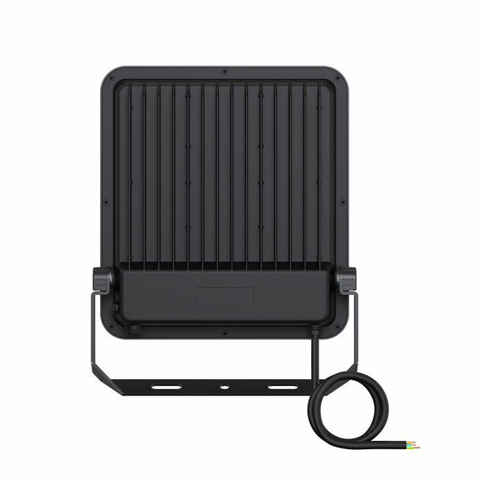 Proiettore LED da Esterno Ledvance Floodlight Gen 4 167W 25000lm IP66 – FL 250 — nero, vista posteriore con dissipatore