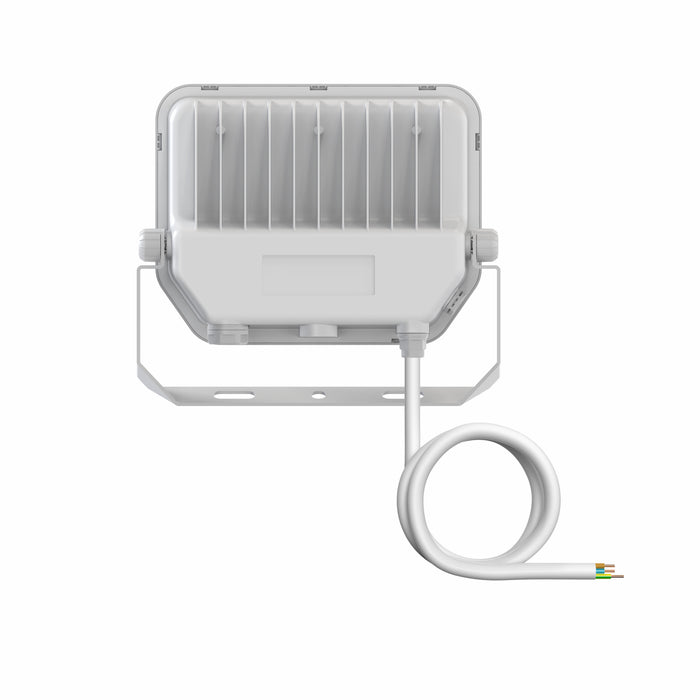 Proiettore LED da Esterno Ledvance Floodlight Gen 4 41W 6000lm IP66 – FL 50 — bianco, vista posteriore con dissipatore