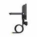 Proiettore LED da Esterno Ledvance Floodlight Gen 4 con Sensore 41W 6000lm IP65 – FL 50 SN — nero, vista di profilo con staffa e cavo