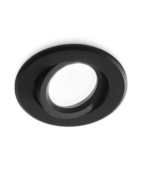 GEA LED faretto ad incasso orientabile tondo interno alluminio spazzolato GU10