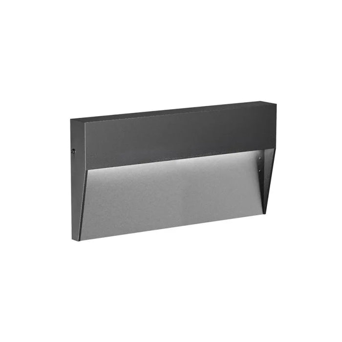 Gea Luce GES1171C segnapassi da incasso rettangolare antracite LED IP65 - GES1171C
