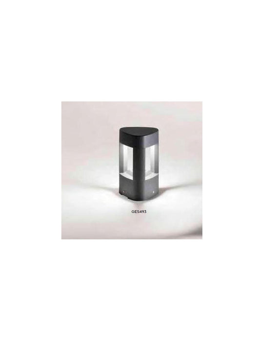 Gea Luce GES493 bollard palo lampione da terra esterno antracite GX53 - GES493