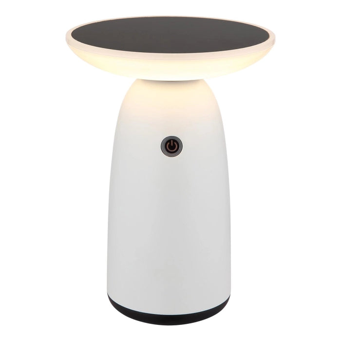 LAMPADA SOLARE DA ESTERNO RICARICABILE IN ALLUMINIO