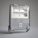 Proiettore LED da Esterno Performance in Lighting Guell Cam 2.5 238W 4000K IP66, dettaglio delle due file di lenti LED