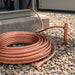 Treccia Nuda di Rame per Terre Icel 25 / 35 / 50 mm², in cantiere, verso il dispersore di terra