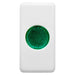 Spia di Segnalazione Gewiss System White diffusore verde