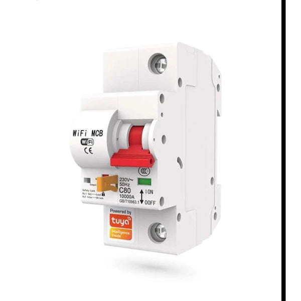 INTERRUTORE DIFFERENZIA MAGNETOTERMICO CONNESSO TUYA 723011