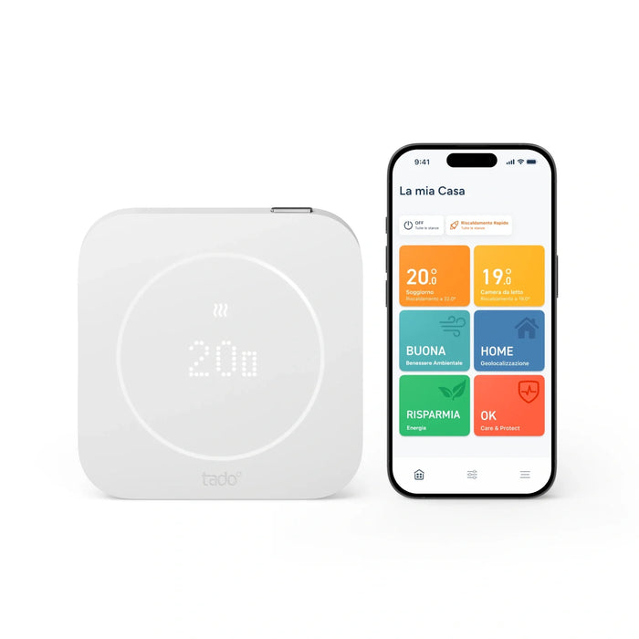 Tado termostato intelligente cablato X bianco