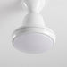 Kit illuminazione per ventilatori Vortice Nordik Evolution, dettaglio del diffusore (ventilatore non incluso)