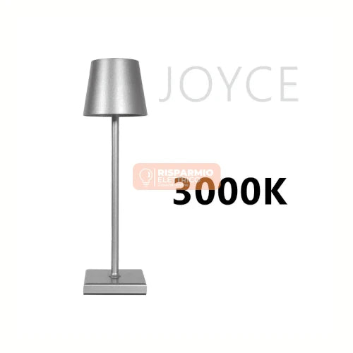 LAMPADA DA TAVOLO RICARICABILE ALCAPOWER JOYCE – 270 LM, 3000 K, IP54