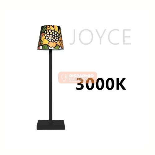 LAMPADA DA TAVOLO RICARICABILE ALCAPOWER JOYCE – 270 LM, 3000 K, IP54