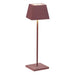 Lampada da Tavolo LED Ricaricabile Rossini Siesta Touch Dimmerabile IP54