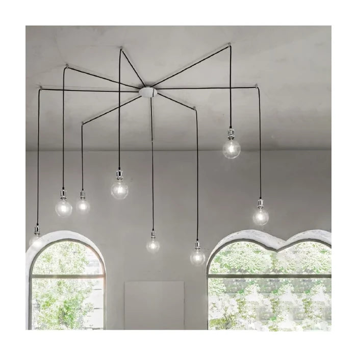 PORTALAMPADA FINITURA CROMO LUCIDO E27 PERENZ