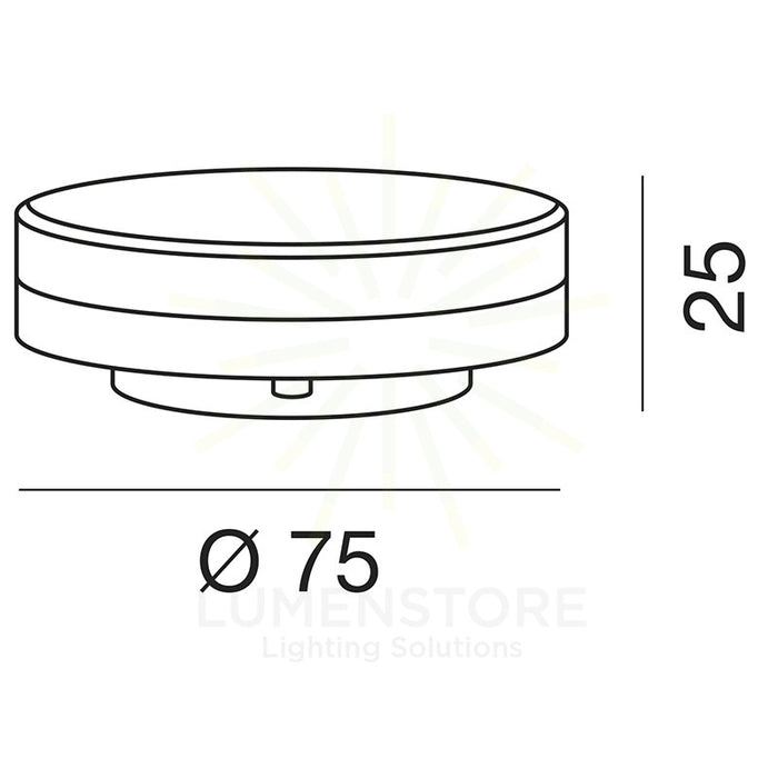 LAMPADINA LED GX53 9W LUCE CALDA 3000K