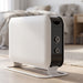 Termoconvettore Elettrico Portatile Mill 2200W, il fianco nero con i comandi