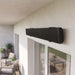 Riscaldatore a Infrarossi Moel Hot Top 2400W con Dimmer, sulla parete del terrazzo