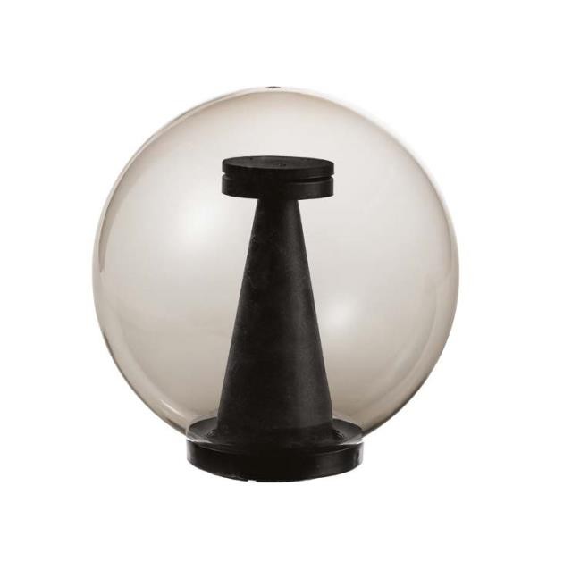 Lampada a Sfera LED da Giardino Mareco Luce Ø250 IP44 – Fumé