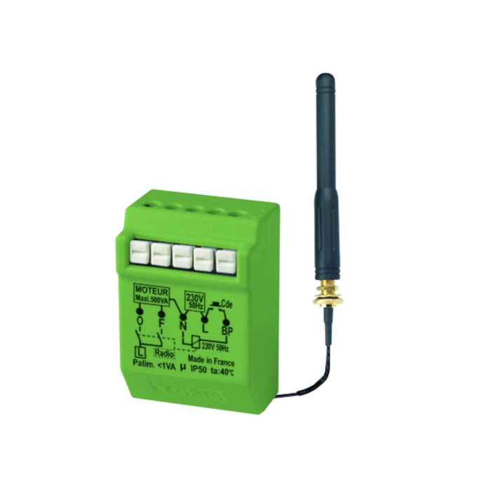 MODULO TAPPARELLA ELETTRONICO, 500W, SISTEMA RADIO POWER, AD INCASSO CON ANTENNA ESTERNA 5454468