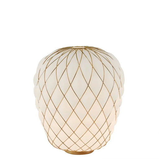 Lampada da Tavolo FontanaArte Pinecone Grande Bianca