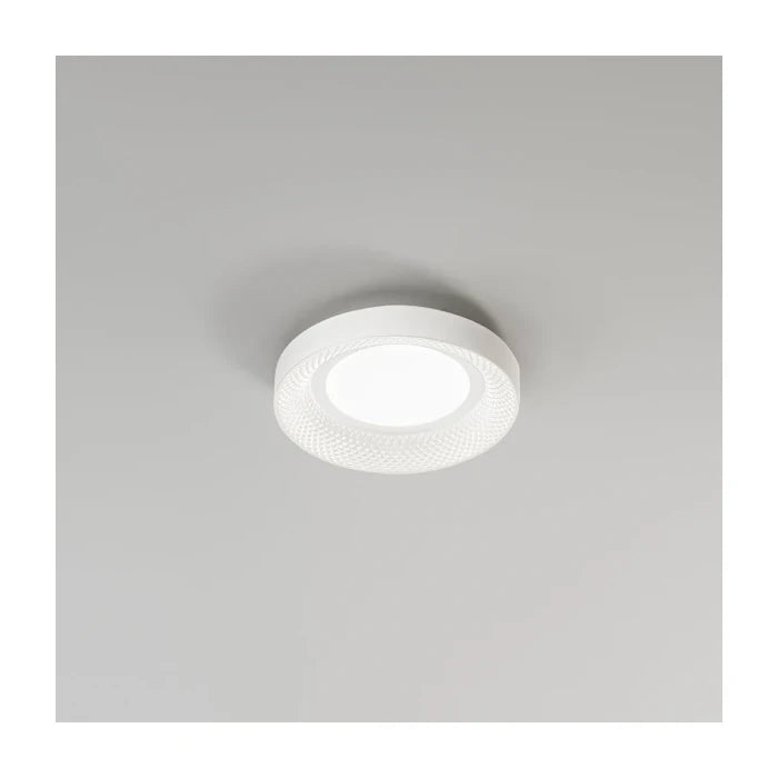 PLAFONIERA IN METALLO HIVE BIANCA