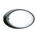 Plafoniera Lombardo Airy Ovale Nera E27 IP54