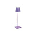 Lampada da Tavolo LED Ricaricabile Zafferano Poldina Pro Micro Touch IP65