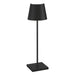 Lampada da Tavolo LED Ricaricabile Zafferano Poldina Pro Micro Touch IP65