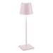 Lampada da Tavolo LED Ricaricabile Zafferano Poldina Pro Micro Touch IP65