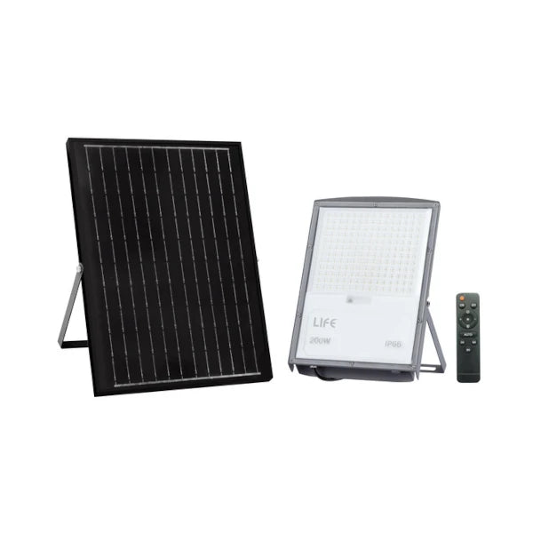 PROITTEORE LED FB4-200/300 A ENERGIA SOLARE CON TELECOMANDO