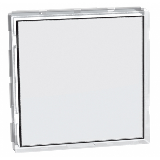 Pulsante con Targa Portanome LED 1P NO 3A Bticino MatixGO 2 Moduli
