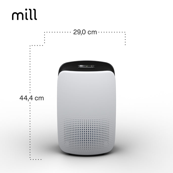 Purificatore d'Aria Mill Silent Pro Compact con Filtro HEPA13 e Wi-Fi – APSILENTCO