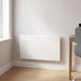 Radiatore elettrico Nobo Oslo Wi-Fi 1000W, installato in uno studio